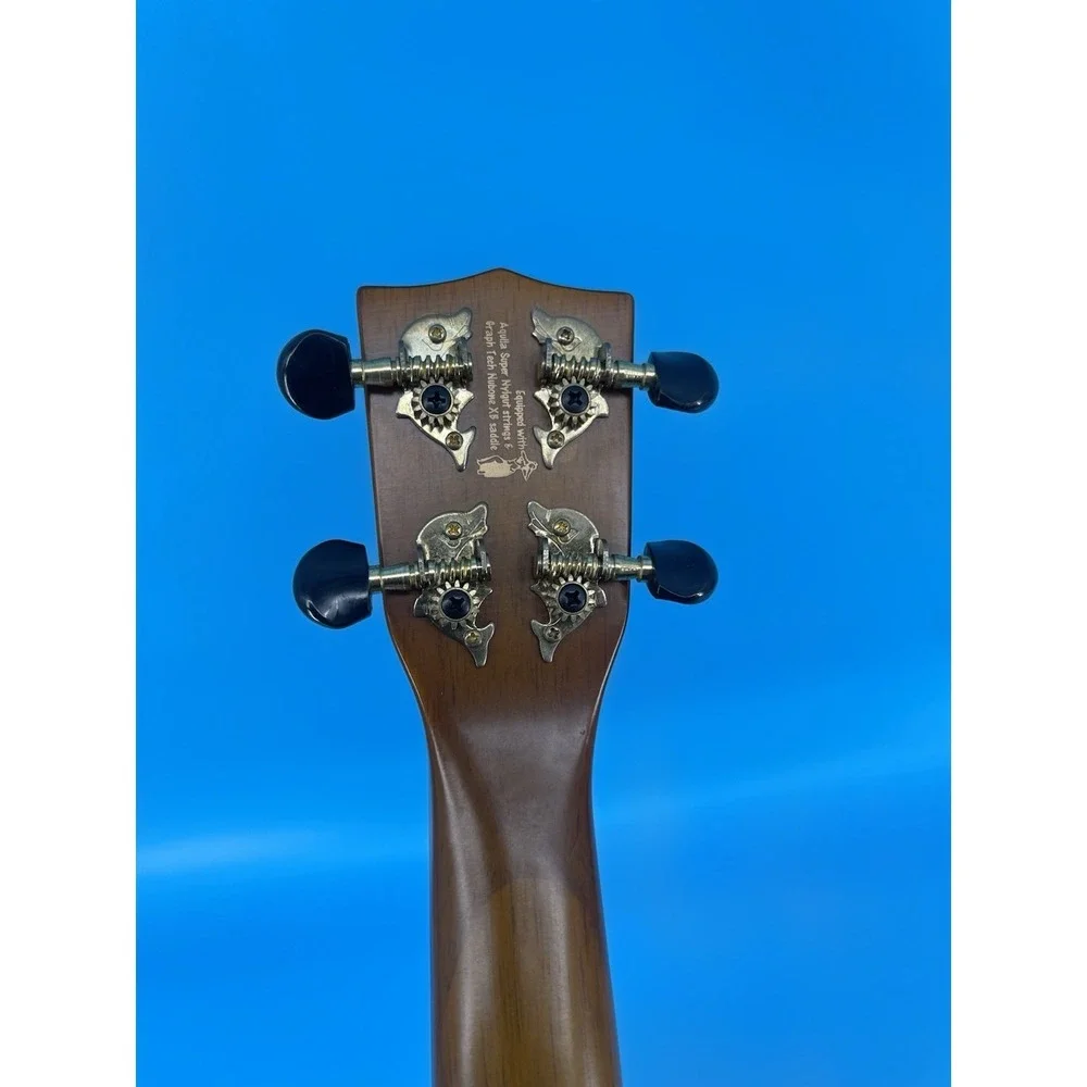 Mahalo MR1TBR Rainbow Series Soprano Ukulele, Transparent Brown